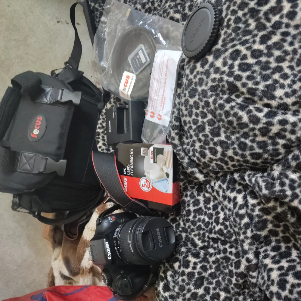 Canon Black DSLR Camera